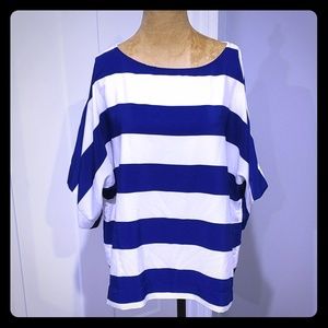 Chico's Nautical Striped Shirt